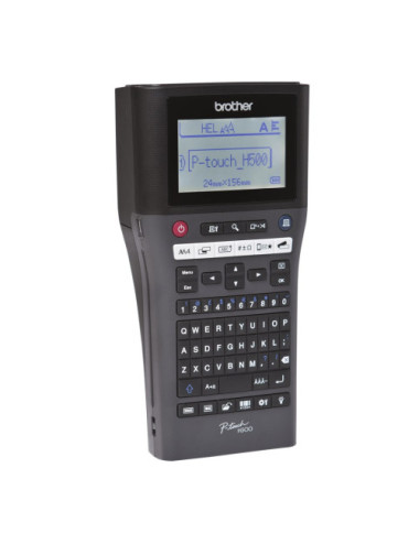 Brother PT-H500 label...