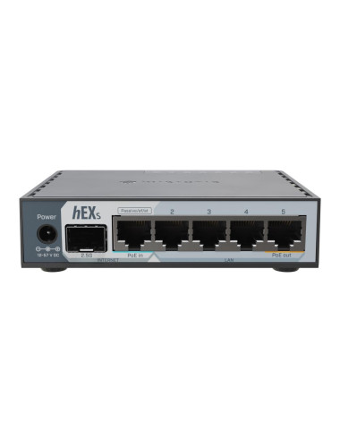 Switch|MIKROTIK| E60iUGS|1|PoE ports 1|18 Watts|E60IUGS