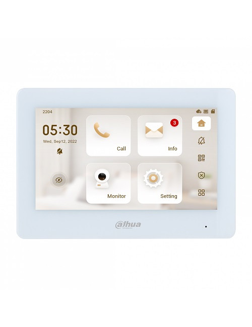 7- inch Color Indoor Monitor VTH5421HW-W