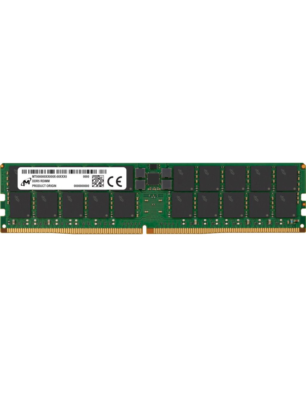 Server Memory Module|MICRON|DDR5|128GB|RDIMM|5600 MHz|CL 46|1.1 V|MTC40F2047S1RC56BR