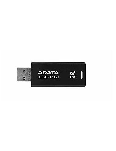 MEMORY DRIVE FLASH USB3.2 128G/BLACK UC320-128G-RBK/BK ADATA