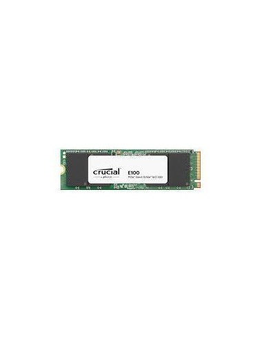 SSD|CRUCIAL|E100|1TB|M.2|PCIe Gen4|NVMe|3D NAND|Write speed 3000 MBytes/sec|Read speed 5000 MBytes/sec|CT1000E100SSD8