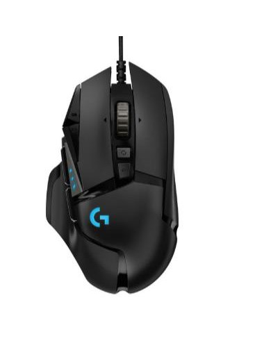 MOUSE USB OPTICAL G502 HERO/BLACK 910-005471 LOGITECH