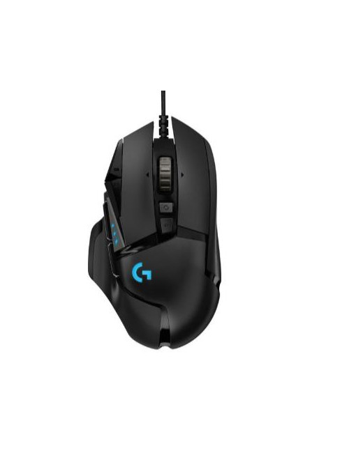 MOUSE USB OPTICAL G502 HERO/BLACK 910-005471 LOGITECH