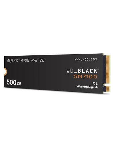 SSD|WESTERN DIGITAL|Black SN7100|500GB|M.2|PCIe Gen4|NVMe|3D TLC|Write speed 5800 MBytes/sec|Read speed 6800 MBytes/sec|WDS500G4