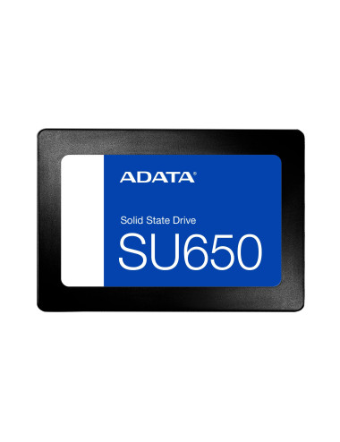 SSD|ADATA|SU650|2TB|Write speed 450 MBytes/sec|Read speed 520 MBytes/sec|2,5"|TBW 600 TB|MTBF 2000000 hours|ASU650SS-2TT-R
