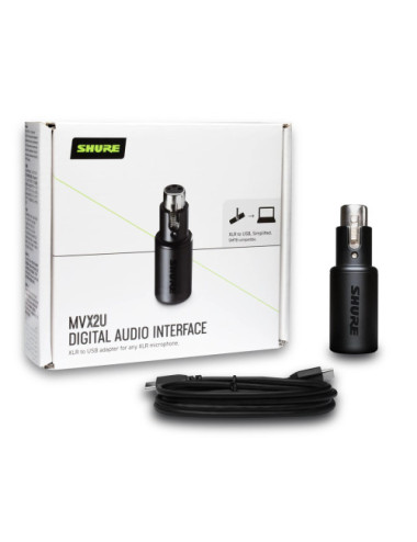 Shure MVX2U - digital audio...