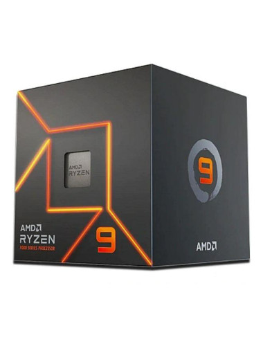 CPU|AMD|Desktop|Ryzen 9|7900|Raphael AM5|3700 MHz|Cores 12|64MB|Socket SAM5|65 Watts|GPU Radeon|BOX|100-100000590BOX