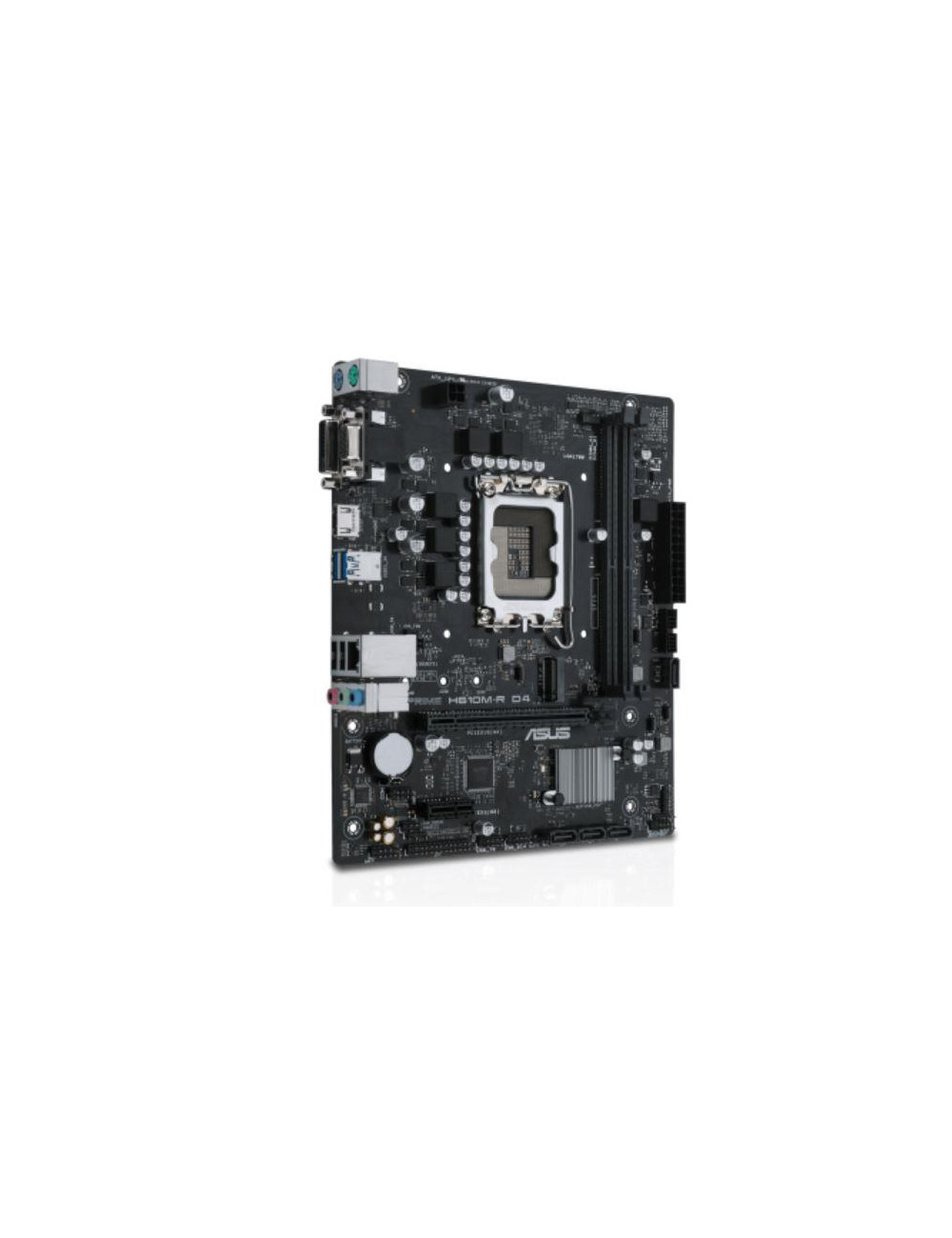 Mainboard|ASUS|Intel H610|LGA1700|Micro-ATX|Memory DDR4|Memory slots 2|1xPCI-Express 1x|1xPCI-Express 16x|1xM.2|1x15pin D-sub|2x