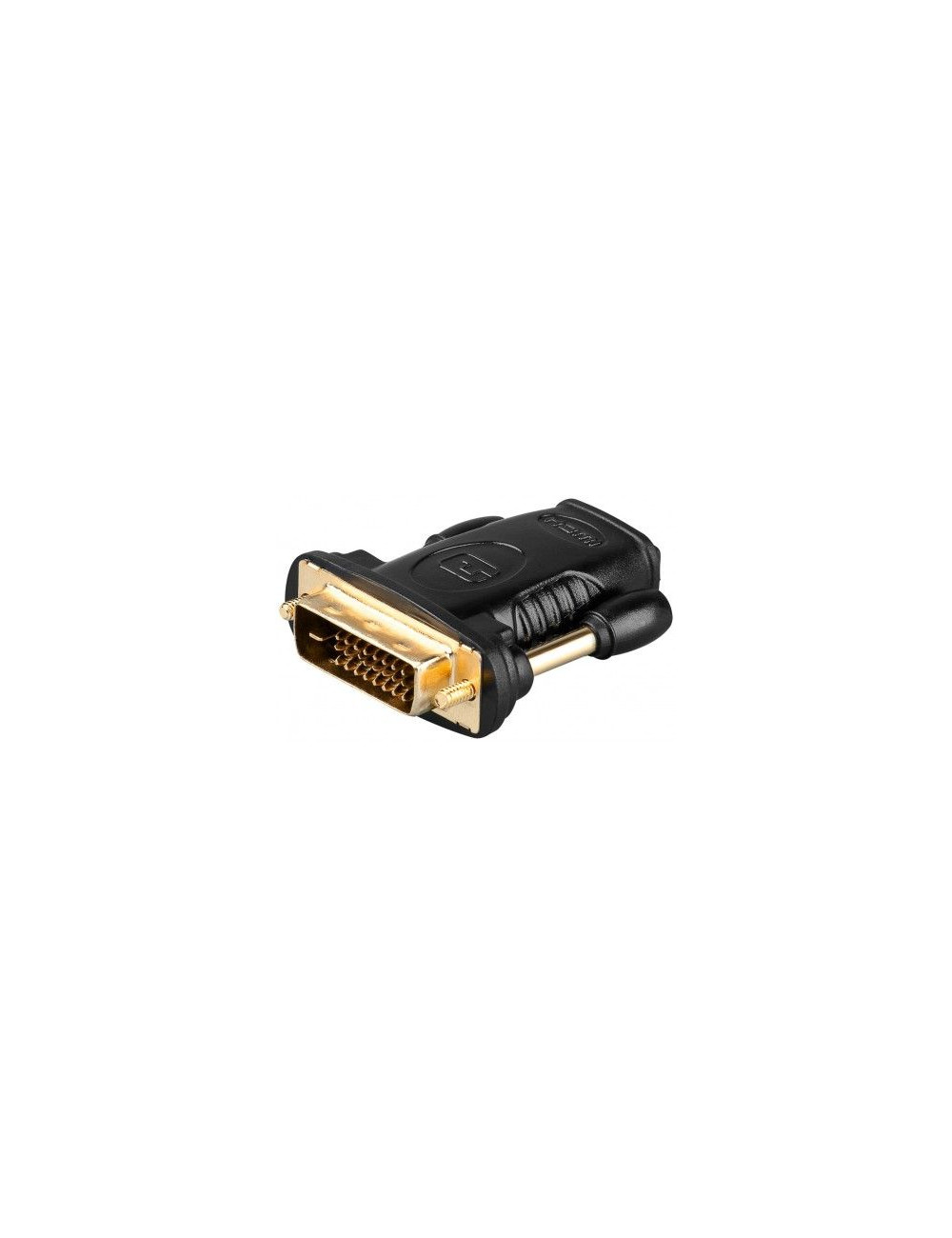 Goobay 68931 HDMI /DVI-D adapter, gold-plated