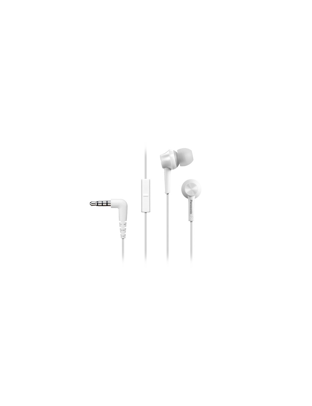 Panasonic Canal type RP-TCM115E-W Wired, In-ear, Microphone, 3.5 mm, White