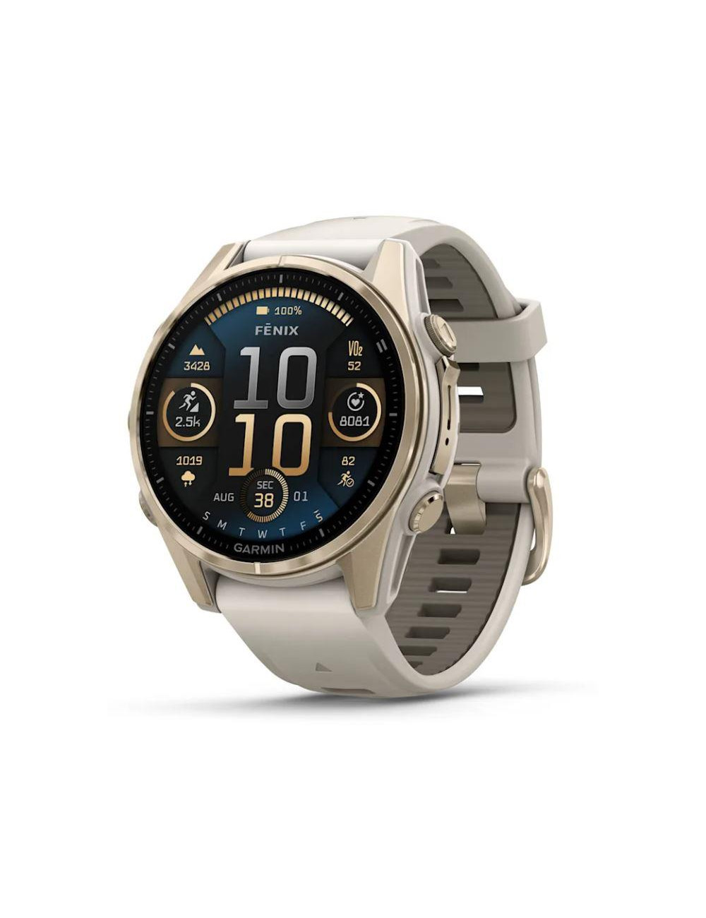 SMARTWATCH FENIX 8 SAPPHIRE/SOFT GOLD 010-02903-11 GARMIN