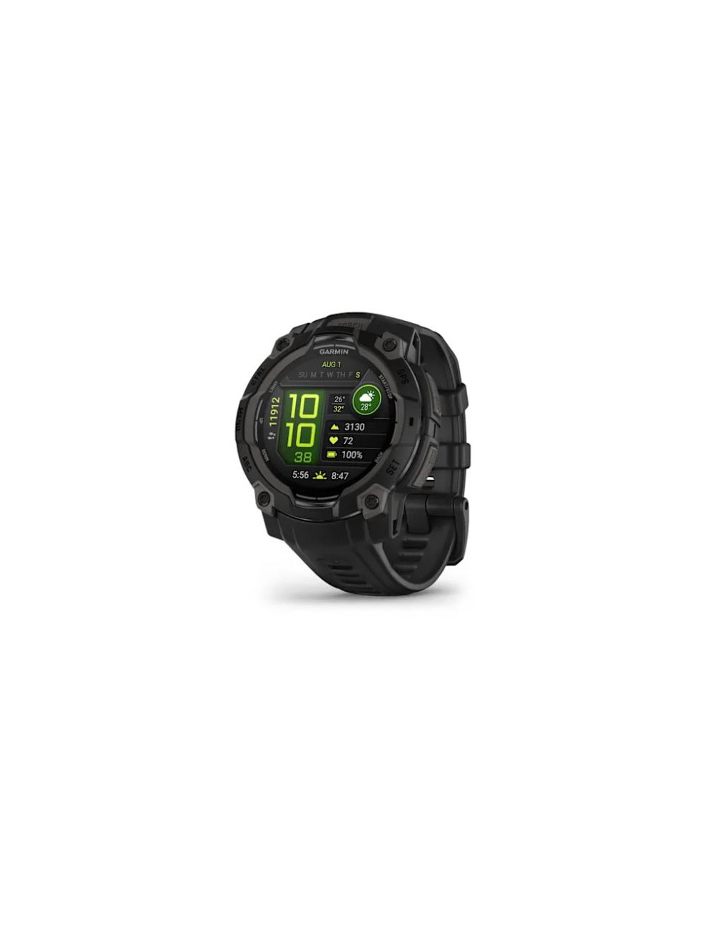 SMARTWATCH INSTINCT 3 AMOLED/BLACK/BLK 010-02936-00 GARMIN