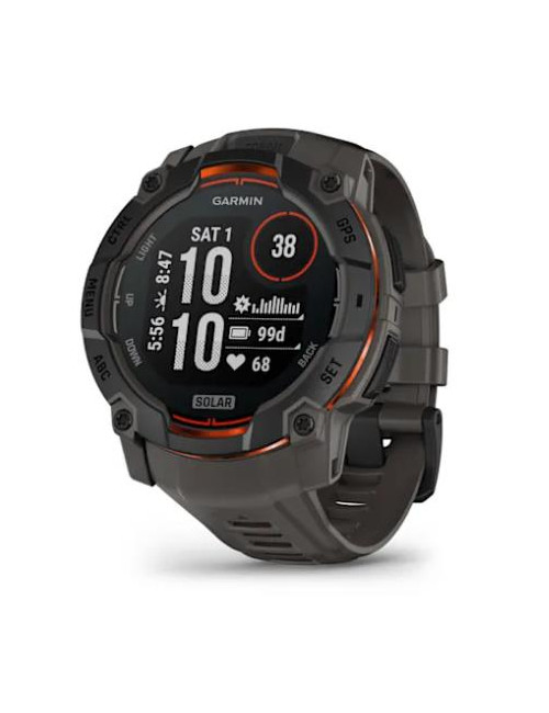 SMARTWATCH INSTINCT 3 SOLAR/BLK/CHARC 010-02935-00 GARMIN