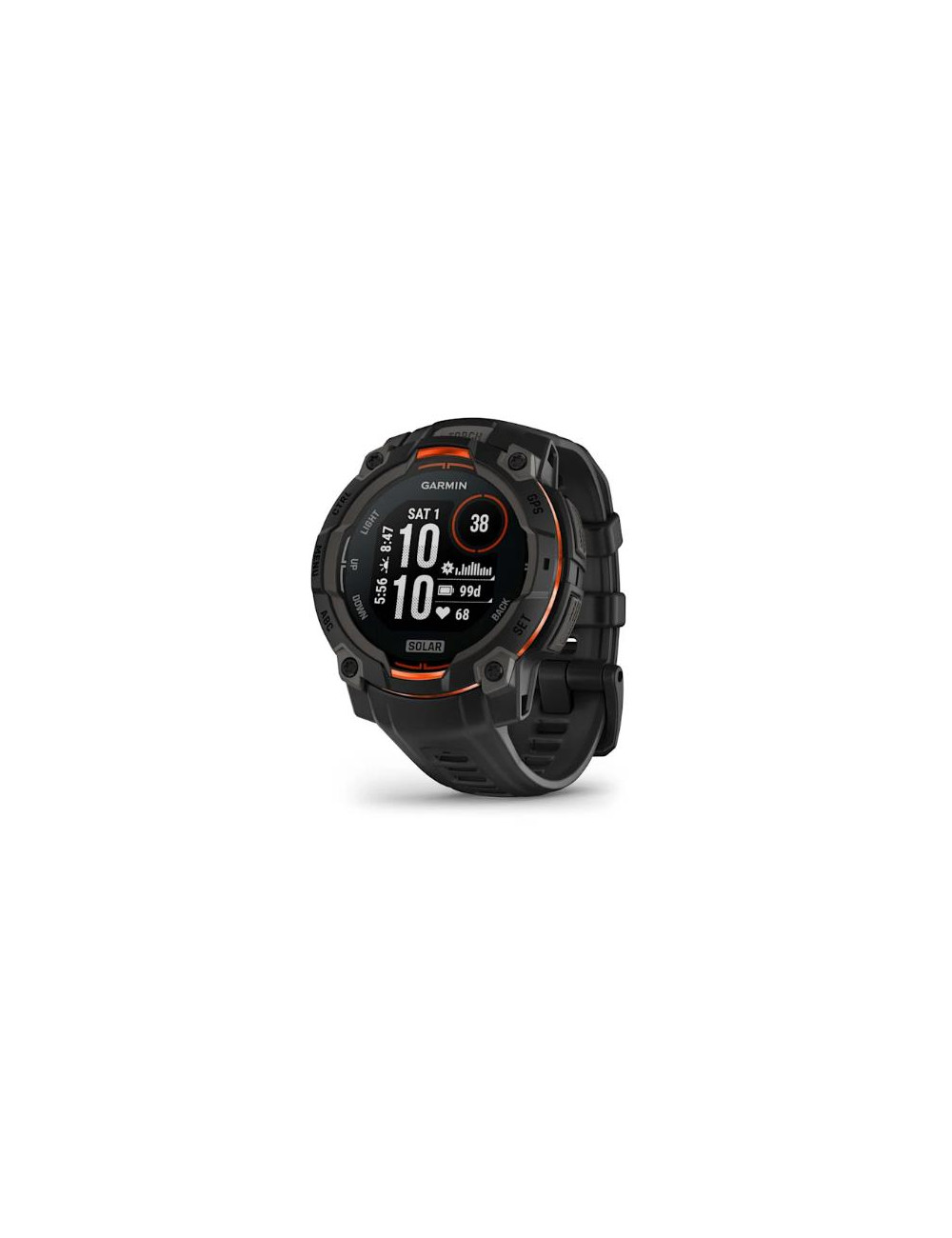 SMARTWATCH INSTINCT 3 SOLAR/BLACK/BLK 010-02934-00 GARMIN