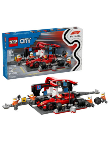 LEGO CITY 60443 F1 - Pit...