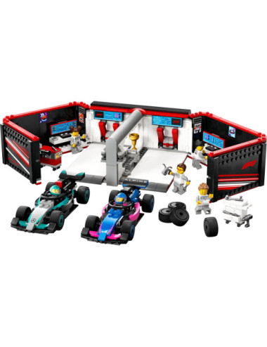 LEGO CITY 60444 F1 Garage &...
