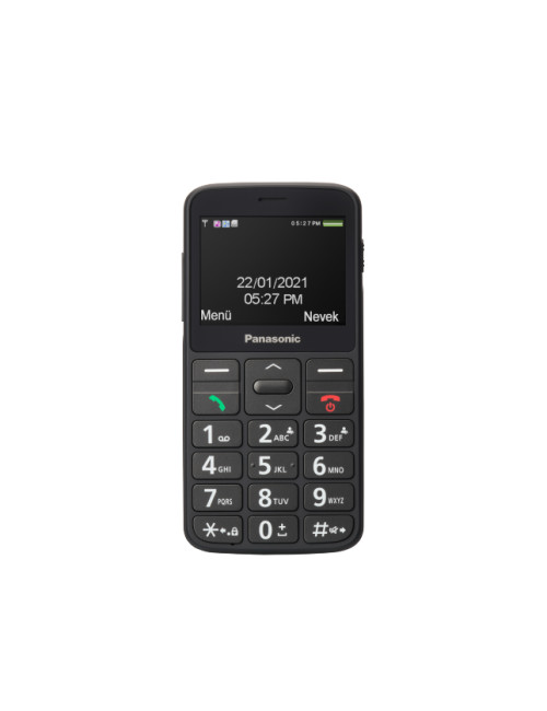 Panasonic KX-TU160 Easy Use Mobile Phone Black, 2.4 ", TFT-LCD, 240 x 320, USB version USB-C, Built-in camera, Main camera 0.3 M