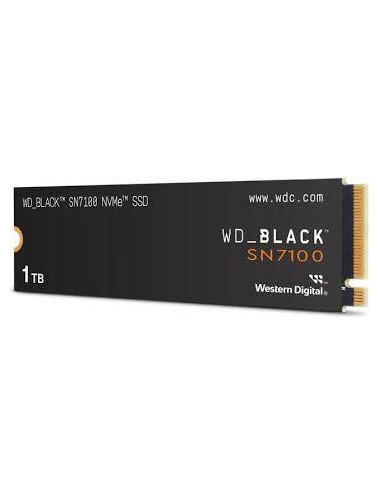 SSD|WESTERN DIGITAL|Black SN7100|1TB|M.2|PCIe Gen4|NVMe|3D TLC|Write speed 6900 MBytes/sec|Read speed 7250 MBytes/sec|WDS100T4X0