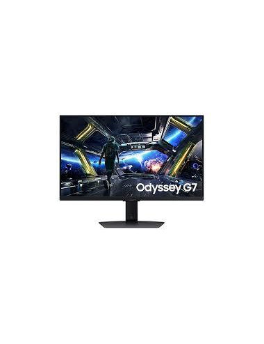 LCD Monitor|SAMSUNG|Odyssey G7|27"|Gaming|Panel IPS|3840x2160|16:9|144Hz|1 ms|Speakers|Swivel|Pivot|Height adjustable|Tilt|Colou