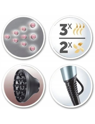 REMINGTON D3190S HAIR DRYER