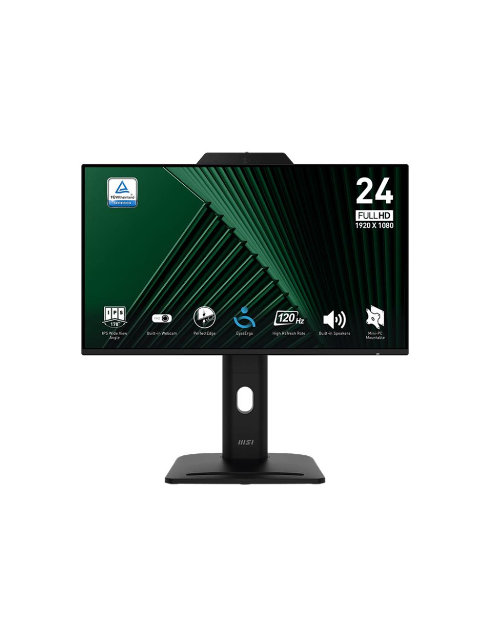 LCD Monitor|MSI|PRO MP242PMG|23.8"|Business|Panel IPS|1920x1080|16:9|120 Hz|1 ms|Speakers|PROMP242PMG