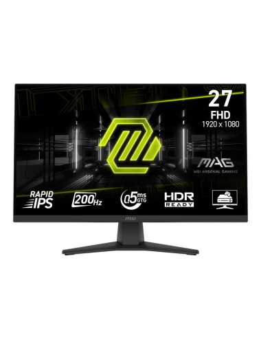 LCD Monitor|MSI|MAG 272F|27"|Gaming|Matte|Panel IPS|1920x1080|16:9|200Hz|0.5 ms|Colour Black|MAG272F