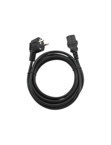 Cablexpert | PC-186-VDE-3M Power cord (C13), VDE approved, 3 m | Black