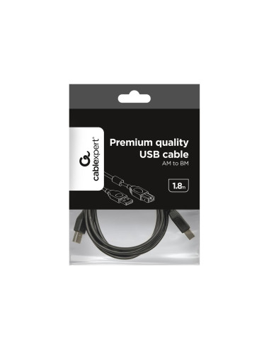 Cablexpert | 1.8m USB 2.0 A/B M | USB-A to USB-B USB A | USB B