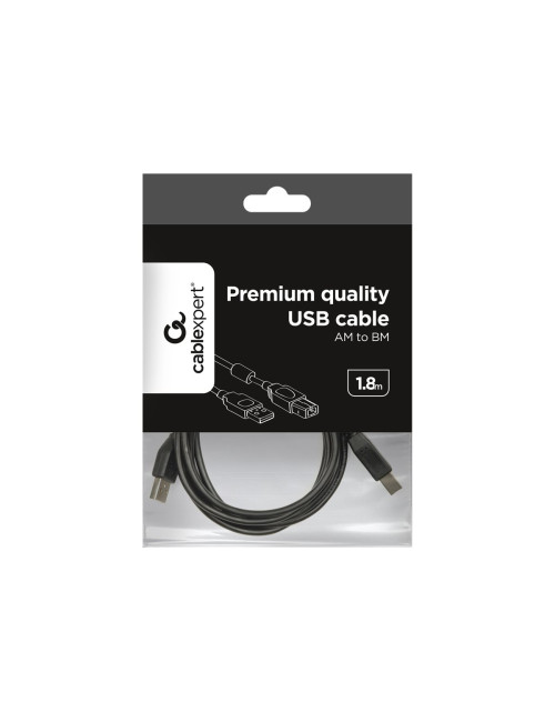 Cablexpert | 1.8m USB 2.0 A/B M | USB-A to USB-B USB A | USB B