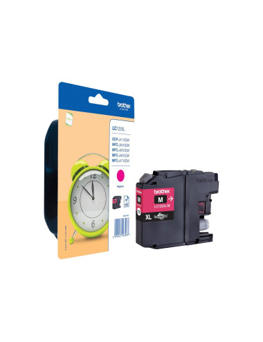 Brother LC125XLM | Ink Cartridge | Magenta