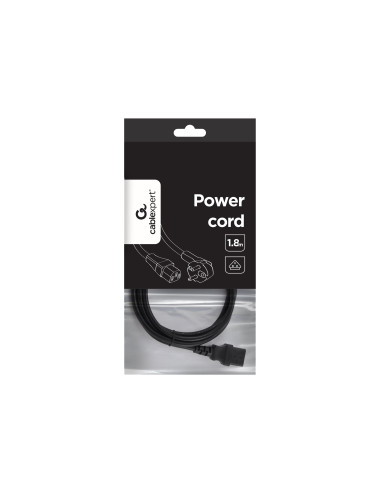 Cablexpert | Power cord (C13), VDE approved | Black