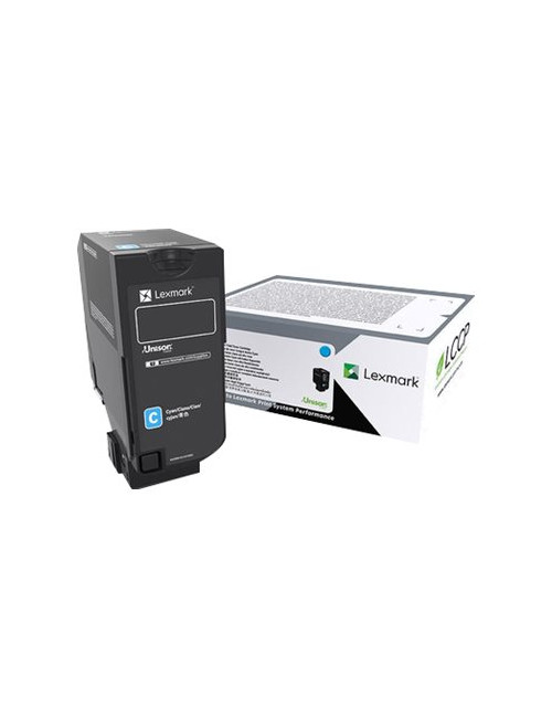 Lexmark CS72x Cyan Standard Yield Toner Cartridge | Lexmark 74C0S20 | CS720 Cyan Standard Yield Toner Cartridge | Cartridge | Cy