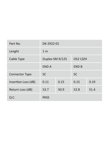 Digitus | Patch Cord | DK-2922-01 | Yellow