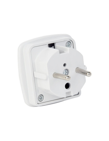 Gembird | AC power adapter, UK socket to EU Schuko plug, 7.5 A | Travel adapter