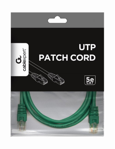 Cablexpert | CAT5e UTP Patch cord, 1m | PP12-1M/G