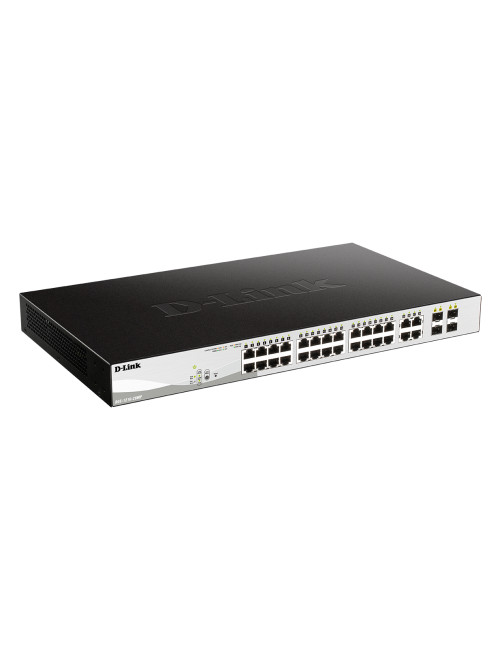 D-Link | Switch | DGS-1210-28MP | Web Management | Rack mountable | Gigabit Ethernet (copper) ports quantity 24 | SFP ports quan