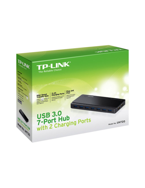 TP-LINK UH720 USB 3.0 7-Port Hub with 2 Charging Ports