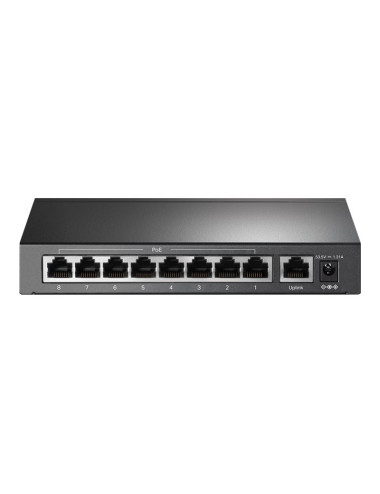 TP-LINK | Switch | TL-SF1009P | Unmanaged | Desktop | 10/100 Mbps (RJ-45) ports quantity 9 | PoE+ ports quantity 8 | Power suppl