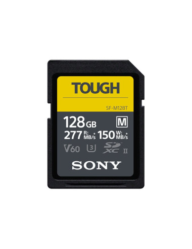 Sony | Tough Memory Card | UHS-II | 128 GB | SDXC | Flash memory class 10