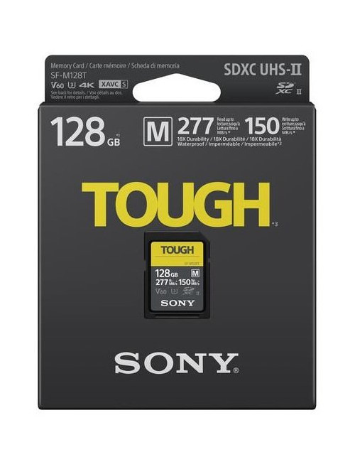 Sony | Tough Memory Card | UHS-II | 128 GB | SDXC | Flash memory class 10