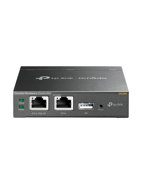 TP-LINK | Omada Hardware Controller | OC200 | 10/100 Mbit/s | Ethernet LAN (RJ-45) ports 2 | MU-MiMO No | PoE in | 1 USB 2.0, 1 