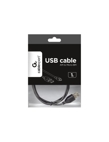 Cablexpert | Micro-USB cable | CCP-mUSB2-AMBM-1M