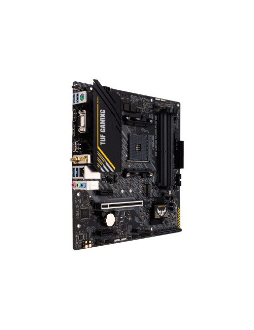 Asus | TUF GAMING A520M-PLUS | Processor family AMD | Processor socket AM4 | DDR4 | Memory slots 4 | Supported hard disk drive i