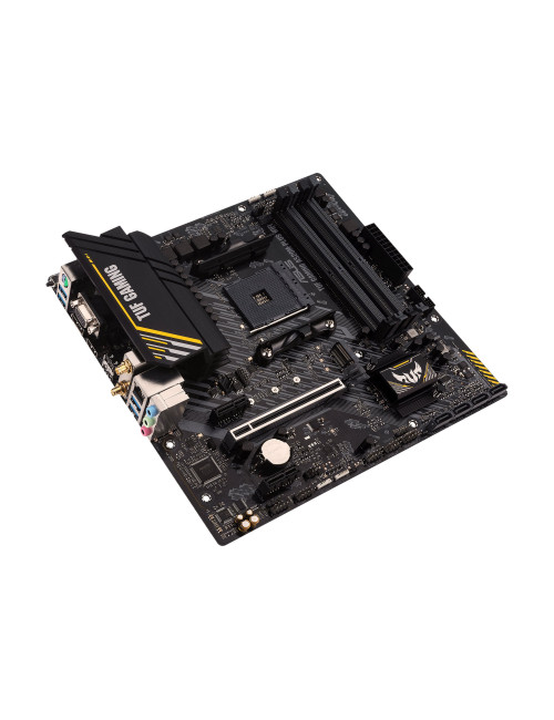 Asus | TUF GAMING A520M-PLUS | Processor family AMD | Processor socket AM4 | DDR4 | Memory slots 4 | Supported hard disk drive i