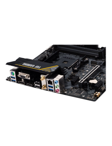 Asus | TUF GAMING A520M-PLUS | Processor family AMD | Processor socket AM4 | DDR4 | Memory slots 4 | Supported hard disk drive i