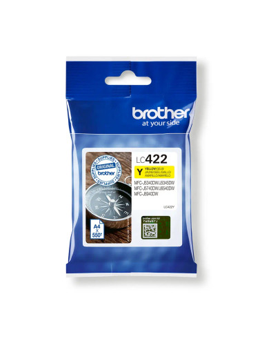 Brother LC422Y | Ink Cartridge | Yellow