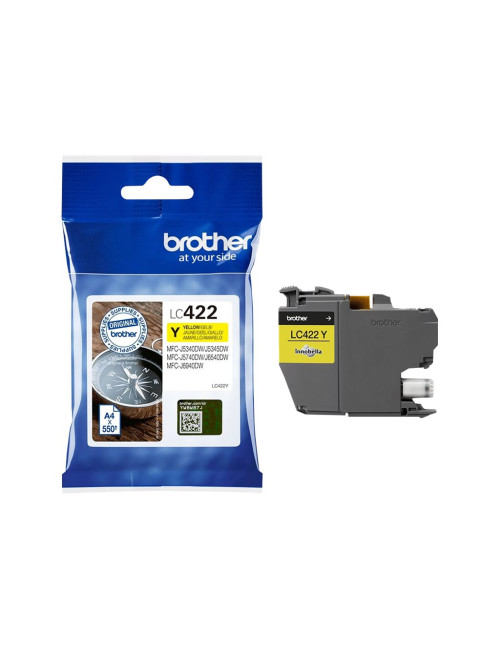 Brother LC422Y | Ink Cartridge | Yellow