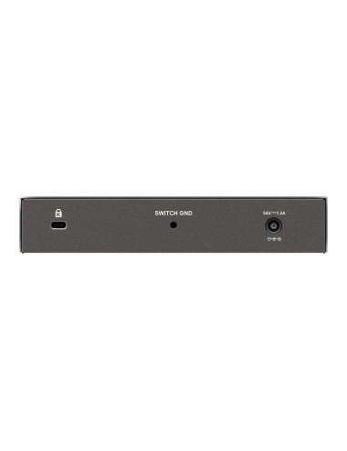 D-Link | 8-Port Gigabit PoE Switch (4xPoE) | DGS-1008P | Unmanaged | Desktop | Power supply type External