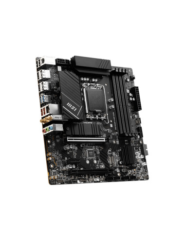MSI | PRO B760M-A WIFI DDR4 | Processor family Intel | Processor socket LGA1700 | DDR4 | Supported hard disk drive interfaces SA